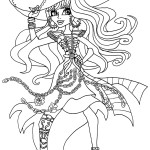 Coloriage pirate Monster High