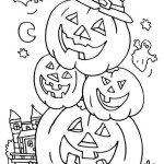 Coloriage dessin halloween