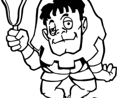 Coloriage Quasimodo